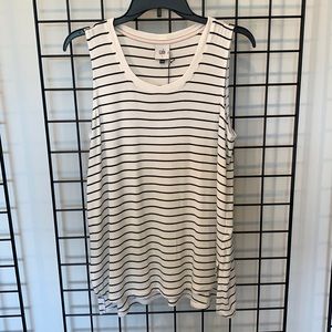 Cabi ATC BBQ tank black and white striped